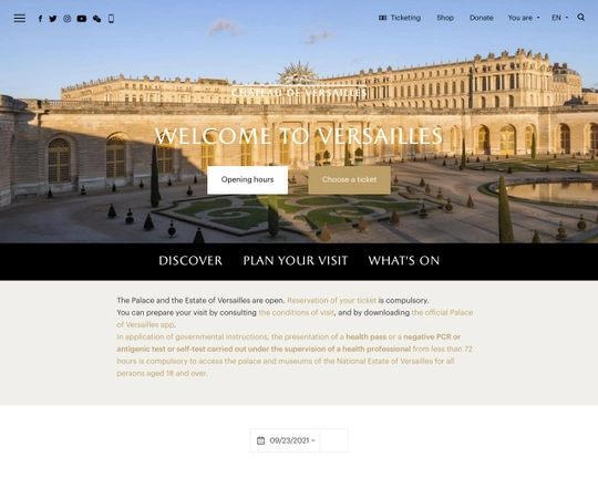 kasteel van Versailles Logo