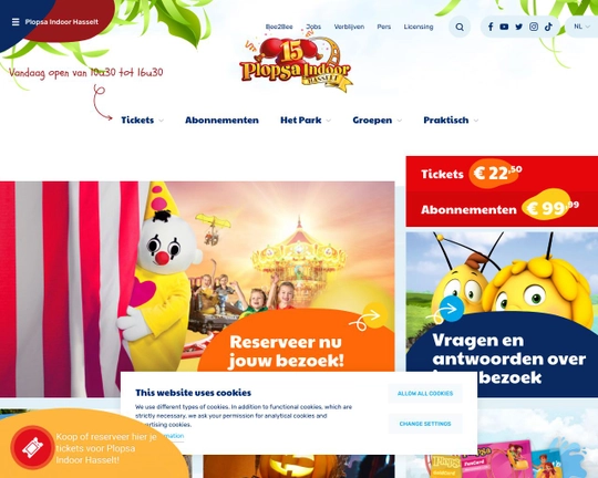 Plopsa indoor Hasselt